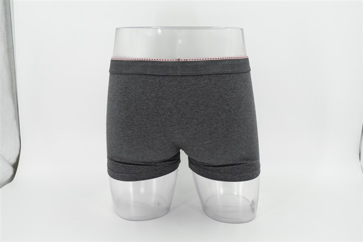 New Heather Gray Breathable Boxer Man Underwear factory