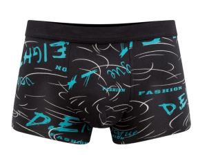 Zachte, ademende bedrukte boxershort voor heren in bulk