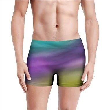 Gradient Ramp Naadloze Premium zachte polyester boxershort