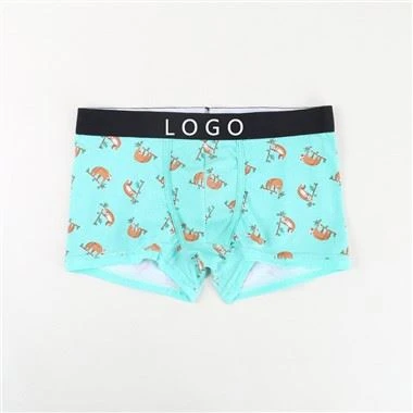 Meerkleurige prints Zachte stretch lycra trunks